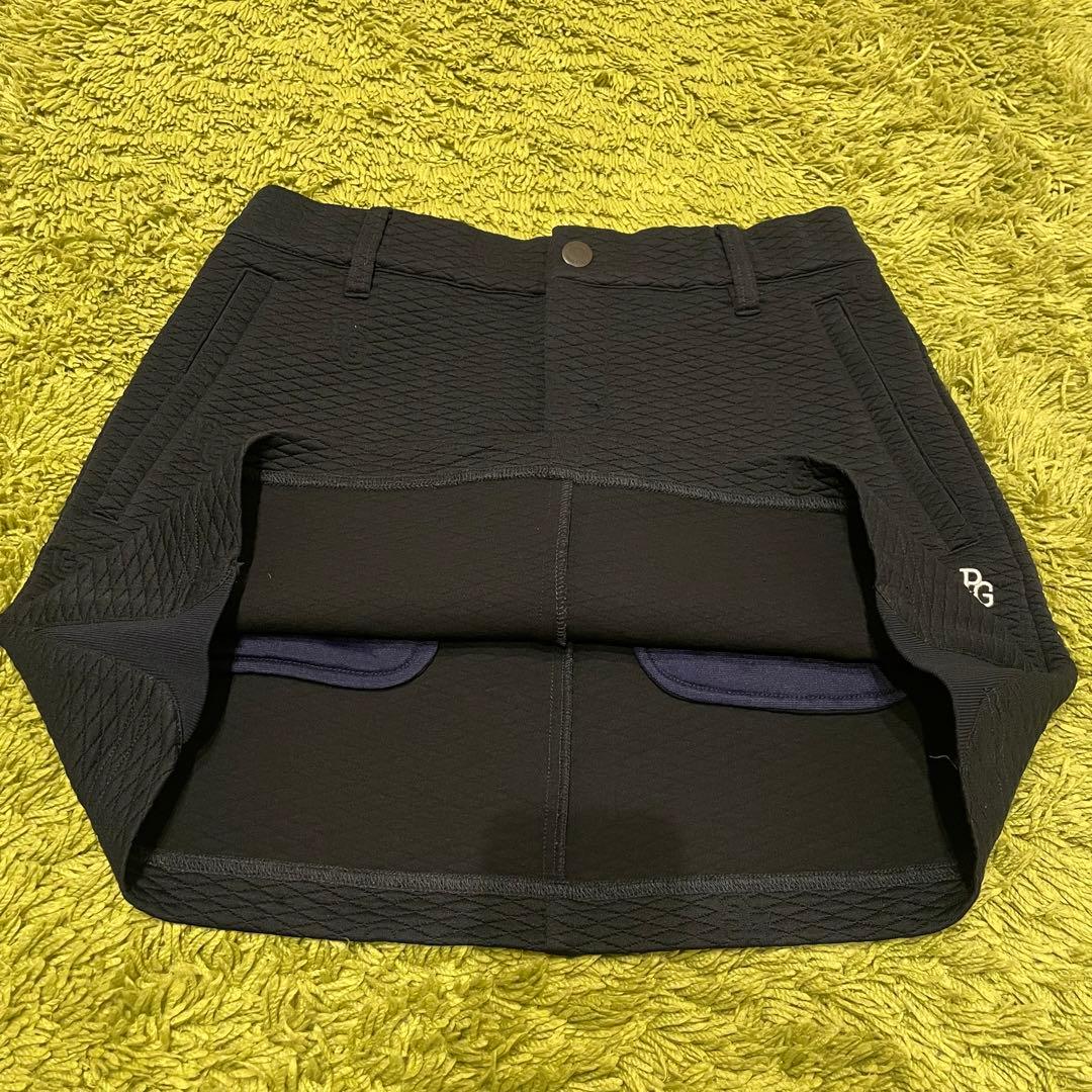 パーリーゲイツ PEARLYGATES スカート ネイビー 総柄 サイズ0