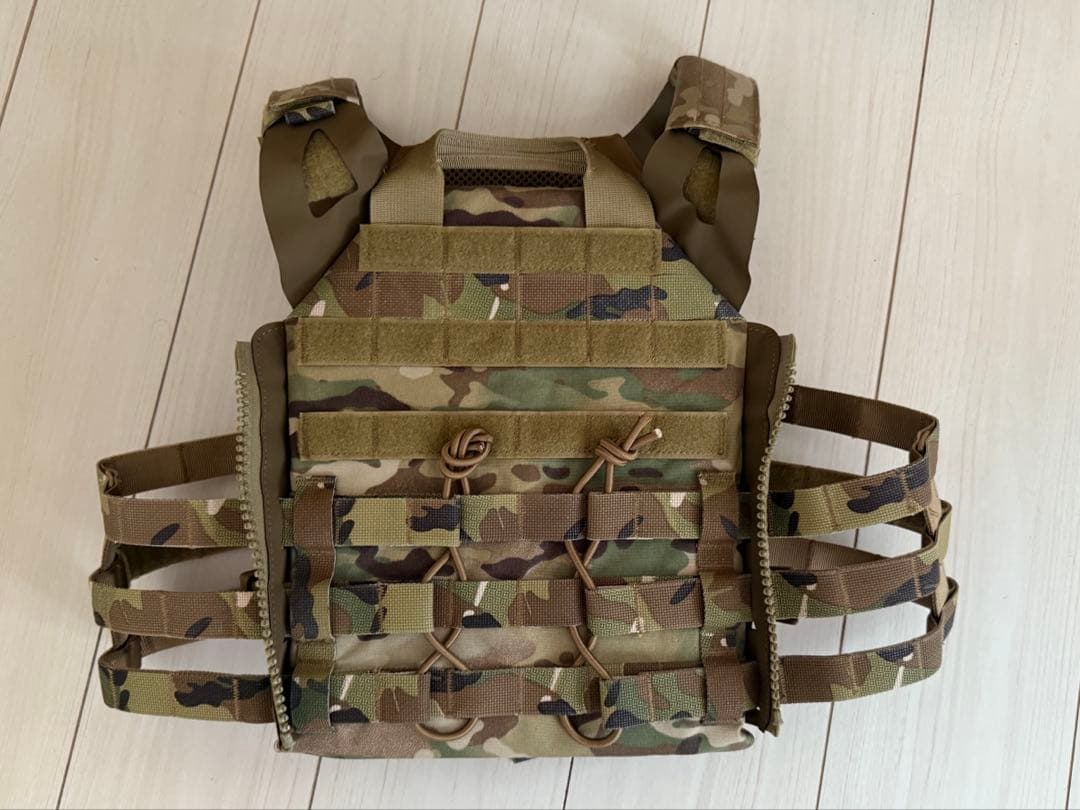 マルチカム迷彩コンバットシャツ上JPC2.0プレートキャリアセット