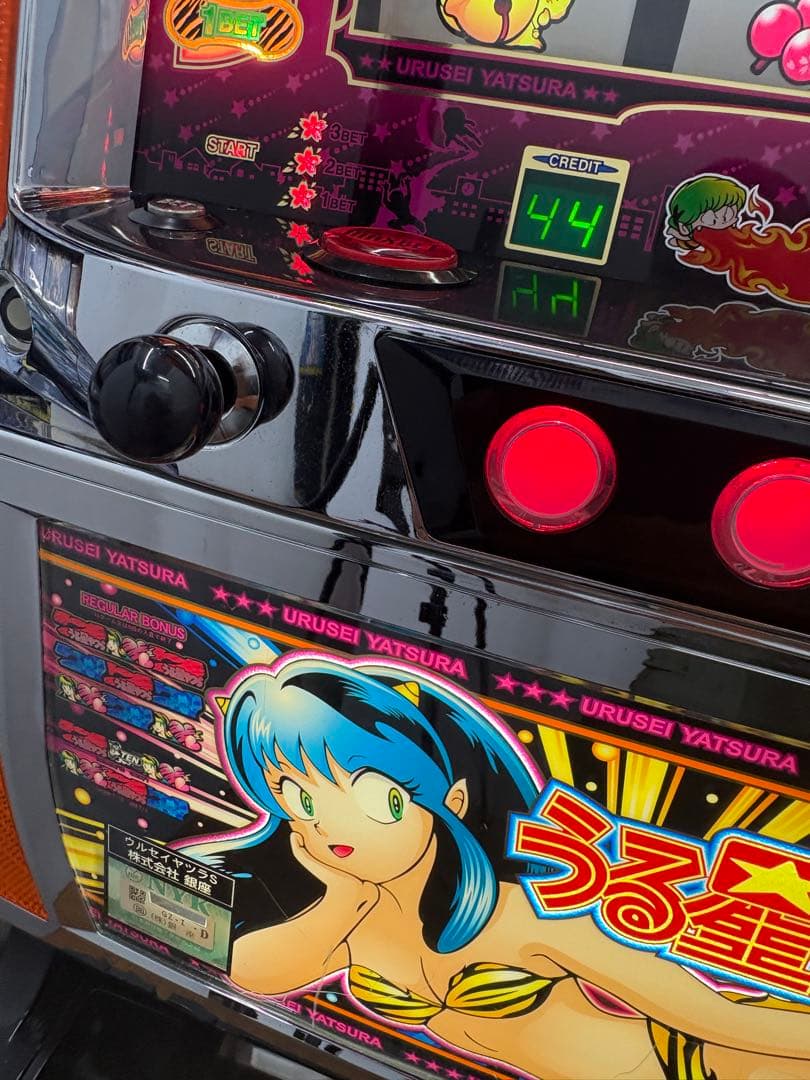 送料込み うる星やつらS パチスロ 実機 銀座 スロット リールランプLED