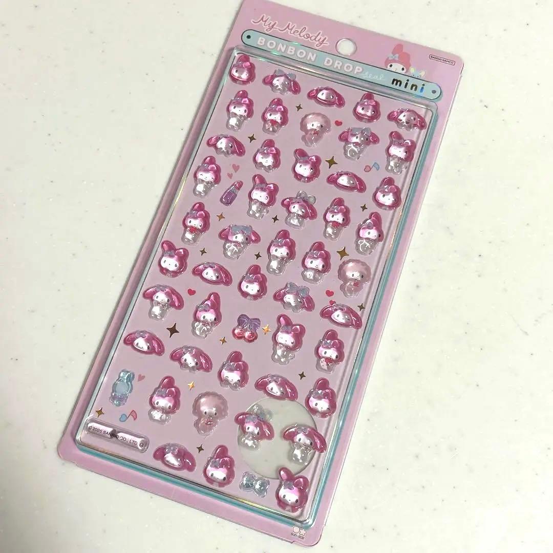 【正規品】即日発送！　サンリオ ハローキティ ボンボンドロップシール ミニ　6枚