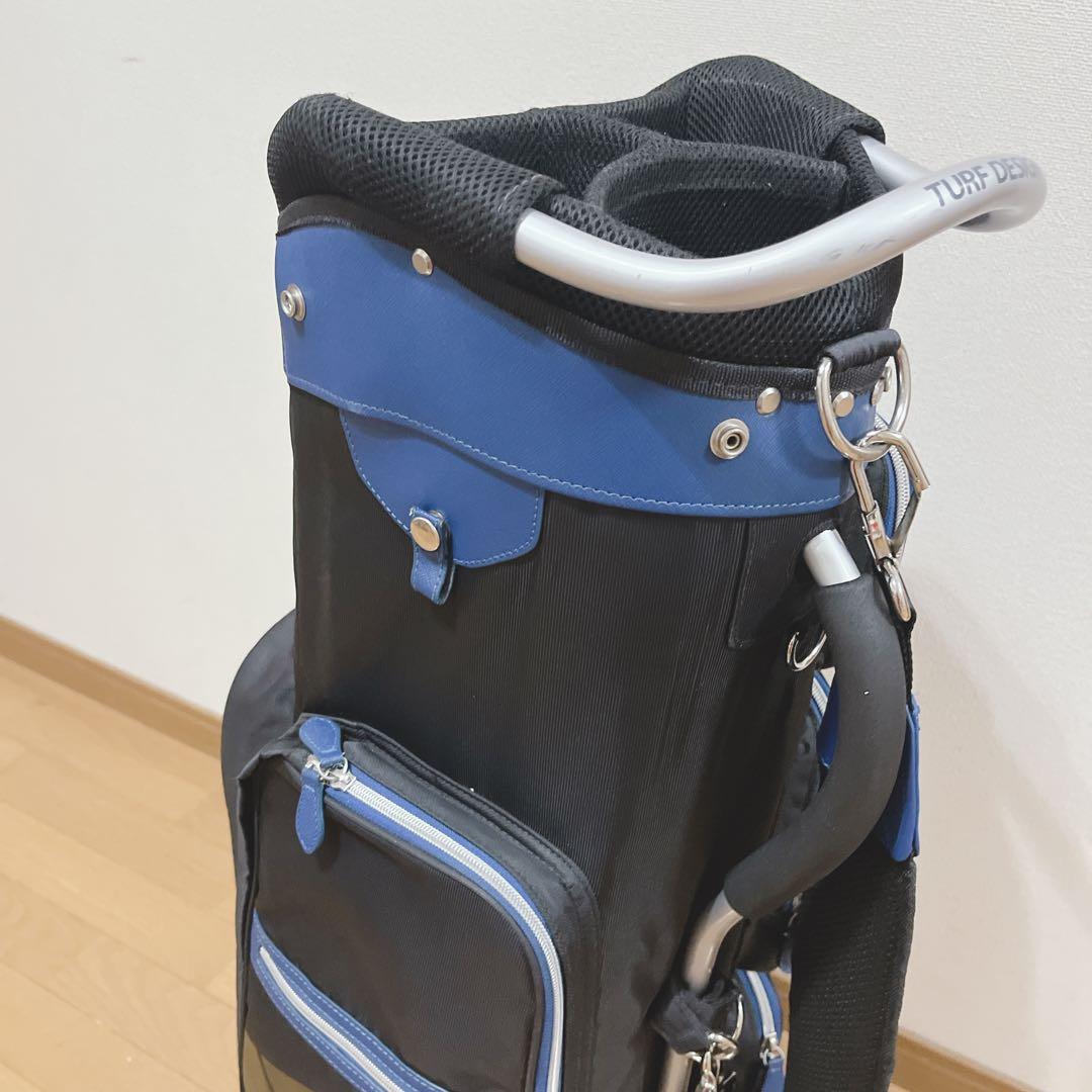 K248 美品TURF DESIGN ターフデザイン キャディバッグ フード無し