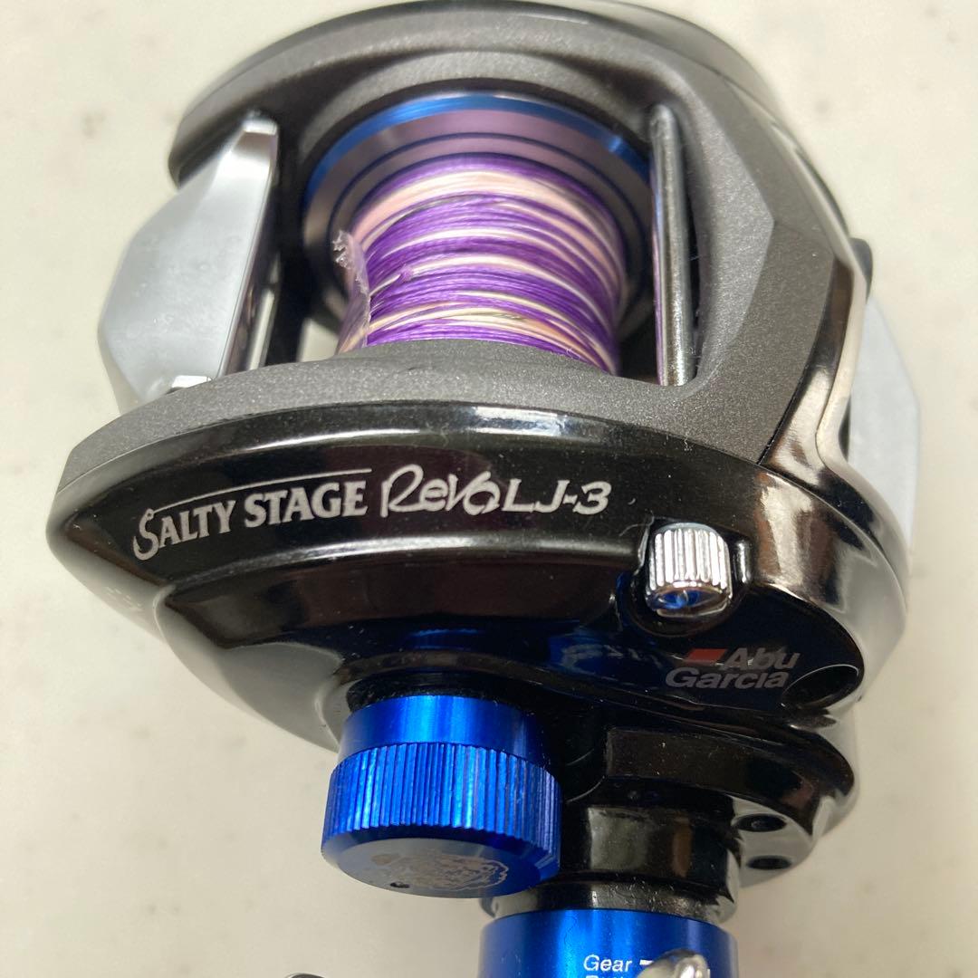 中古美品 アブガルシア レボ ソルティステージ Salty Stage LJ-3