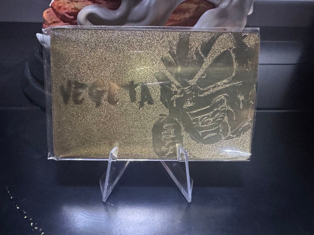 templeスタジオ　ドラゴンボールガレージキット　ベジータ　紫エフェクトver