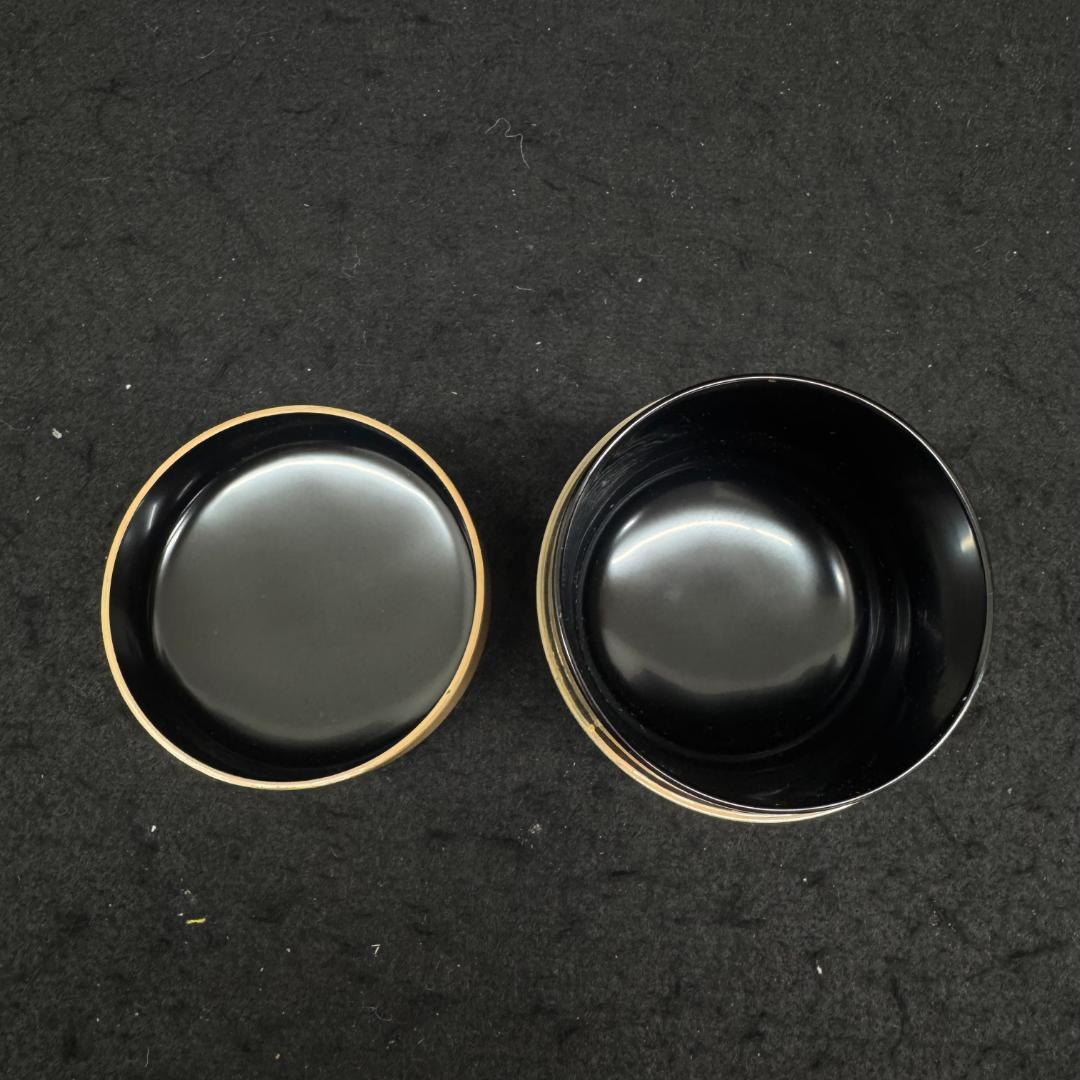 茶道具　中棗 白漆塗り早苗蛍 白中棗 螺鈿