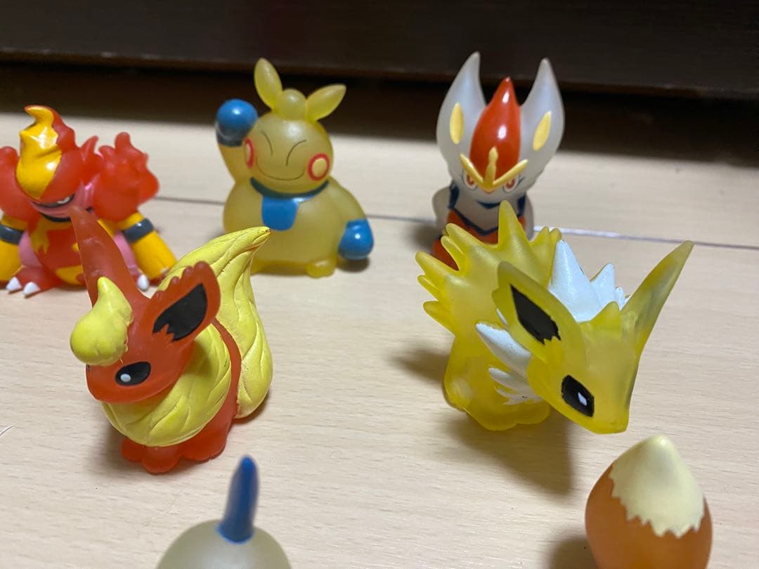 ポケモンキッズ　指人形　クリアver アブソル　ゼラオラ　ポケモン　ブーバーン