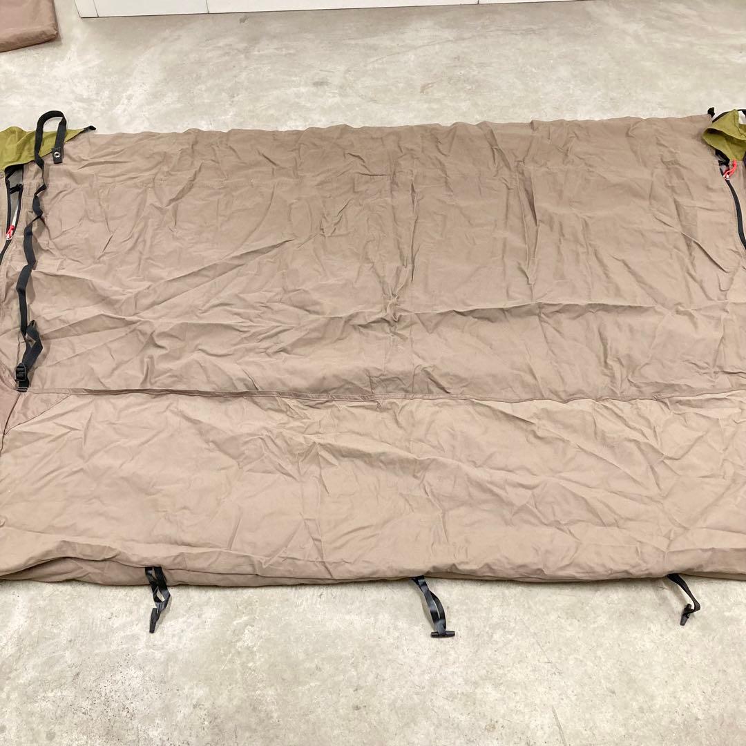 美品　テンマクデザイン 炎幕の前幕