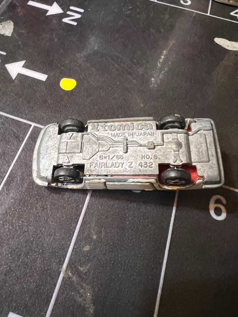 トミカ1Aホイール　日産フェアレディZ 432本体のみ