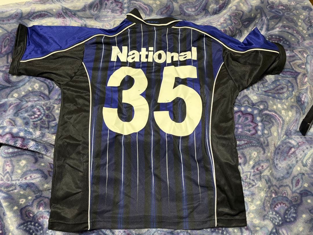 宮本恒靖　ガンバ大阪サイン入りレプリカユニフォーム