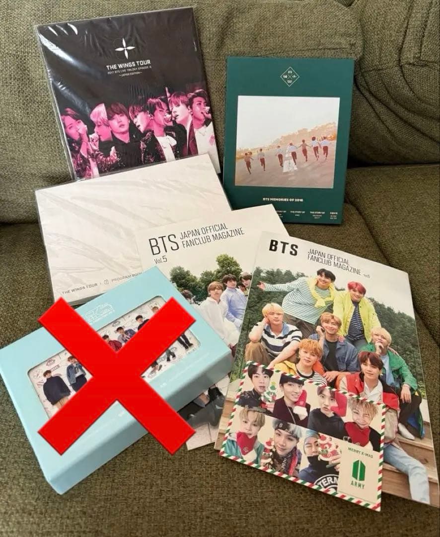 BTS 限定DVD ファンクラブマガジンetcまとめ売り