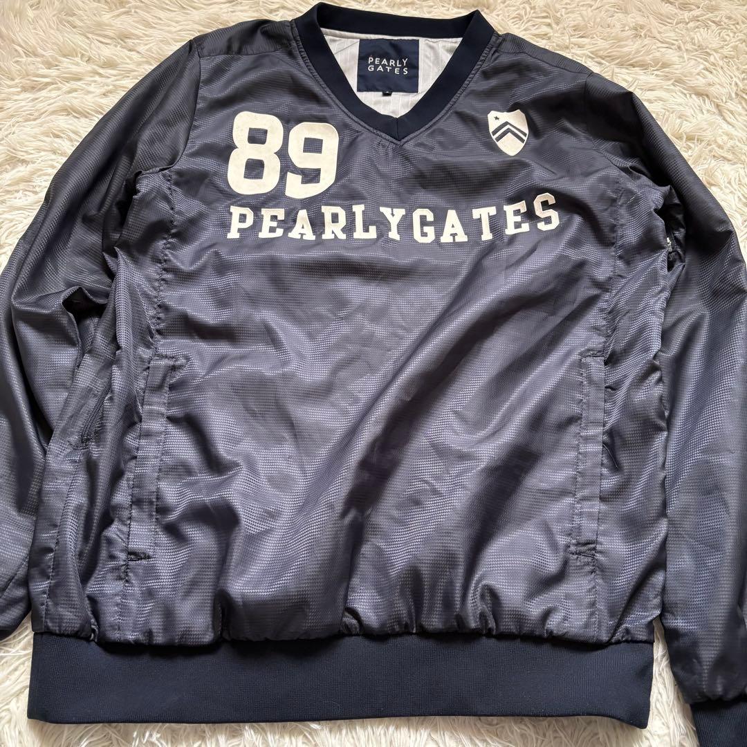 極美品　パーリーゲイツ メンズ ウインドブレーカー ジャケット ブルゾン　M