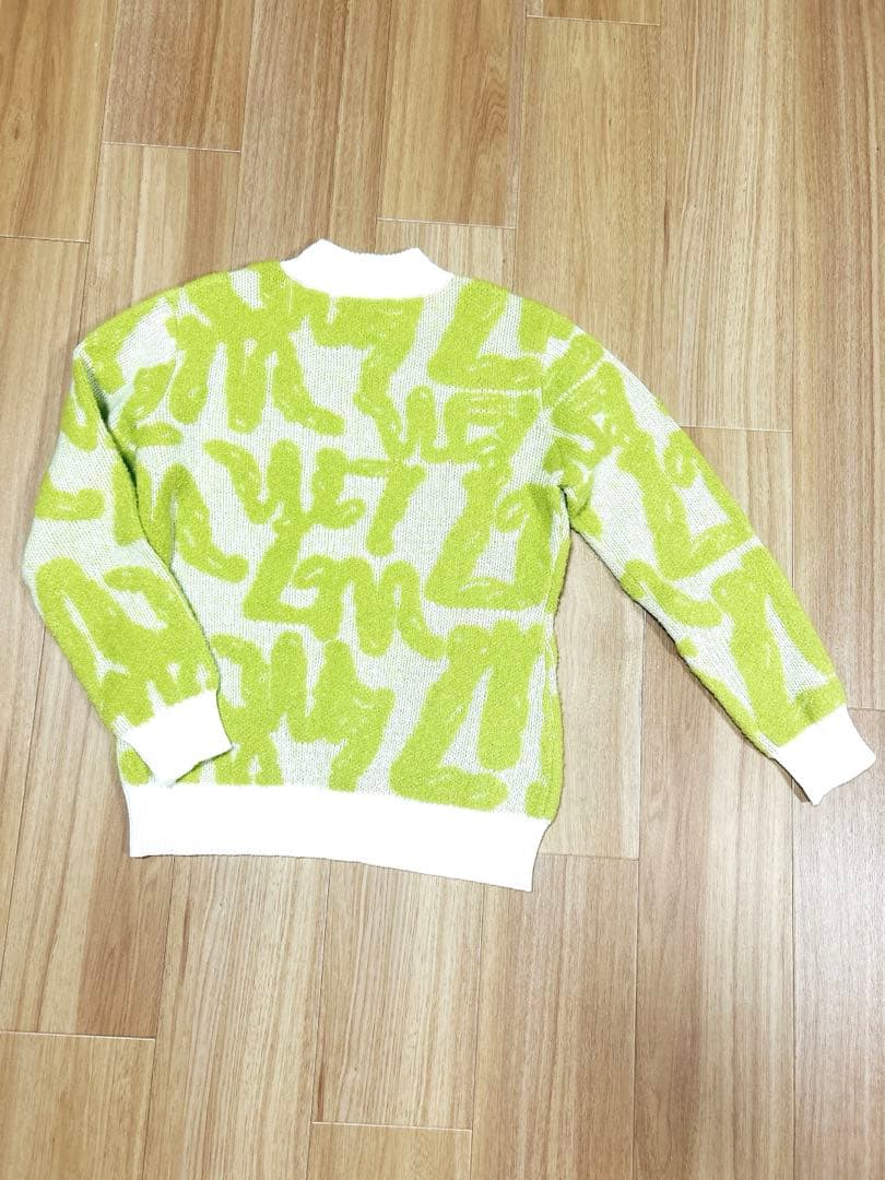 【新作】ラウドマウス/LOUDMOUTH/ニット/ライトグリーン/Mサイズ