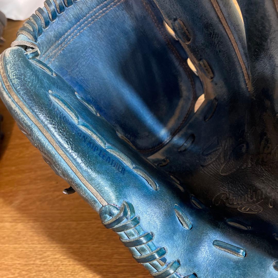 ローリングス 一般硬式 グローブ グラブ オーダー 投手用 良品 キップレザー