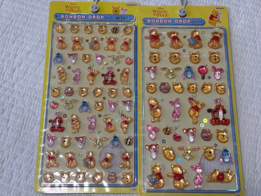 ボンボンドロップシール　ディズニー　正規品　10枚セット 通常サイズ ミニサイズ