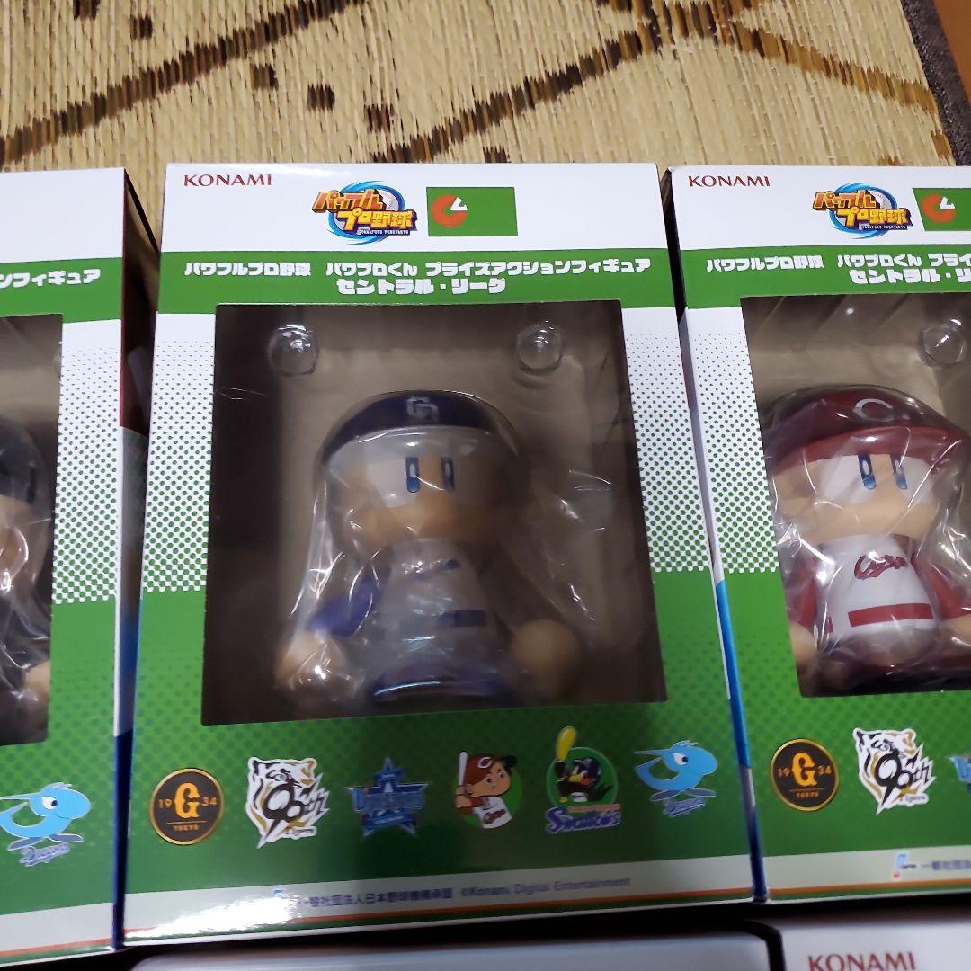 KONAMI パワプロくん フィギュア セリーグ6種セット