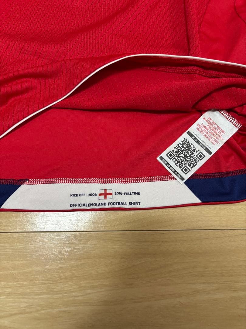 UMBRO　イングランド代表　08/10年　アウェイユニキット　#４ジェラード