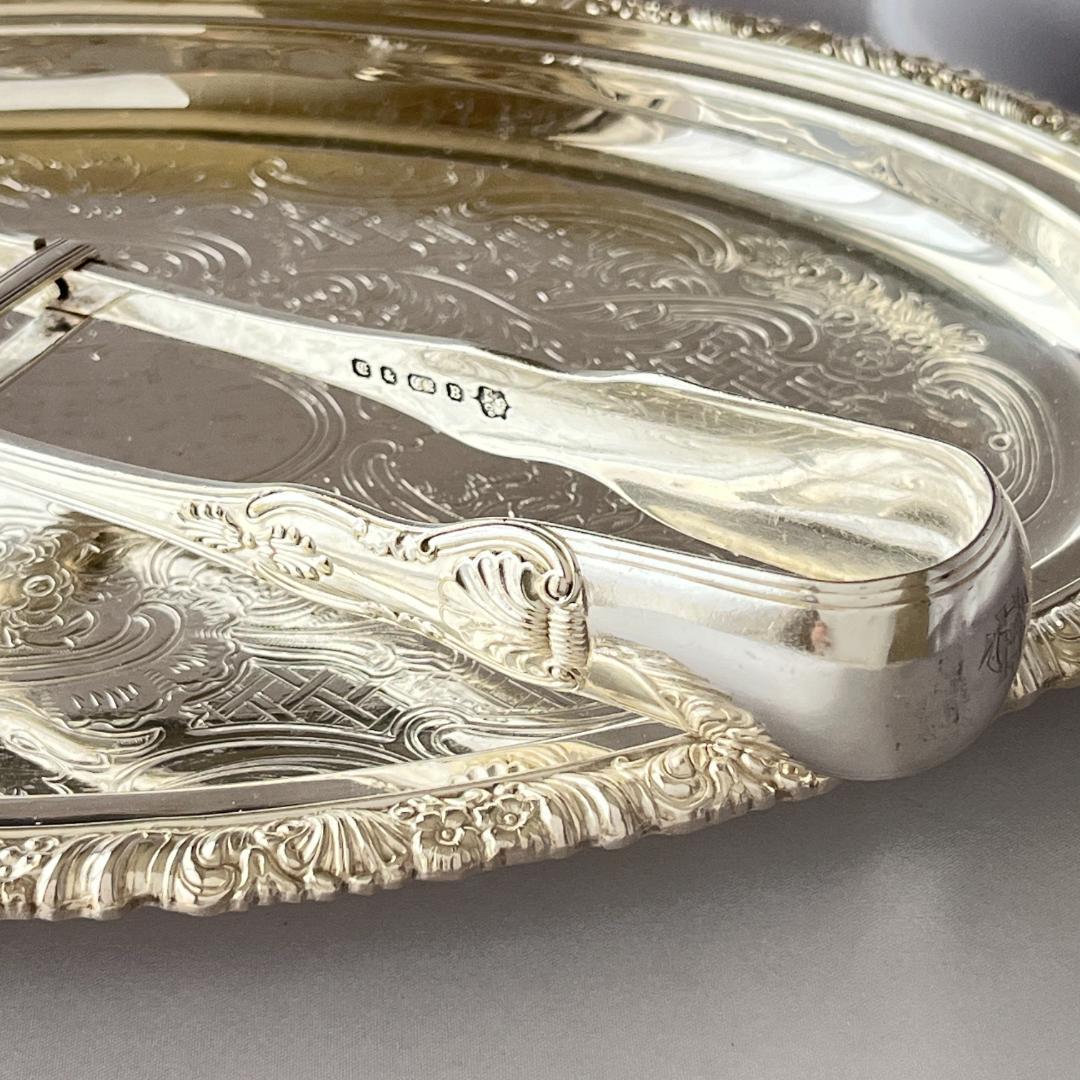 【ELKINGTON & CO】 アスパラガストング キングスパターン 透かし