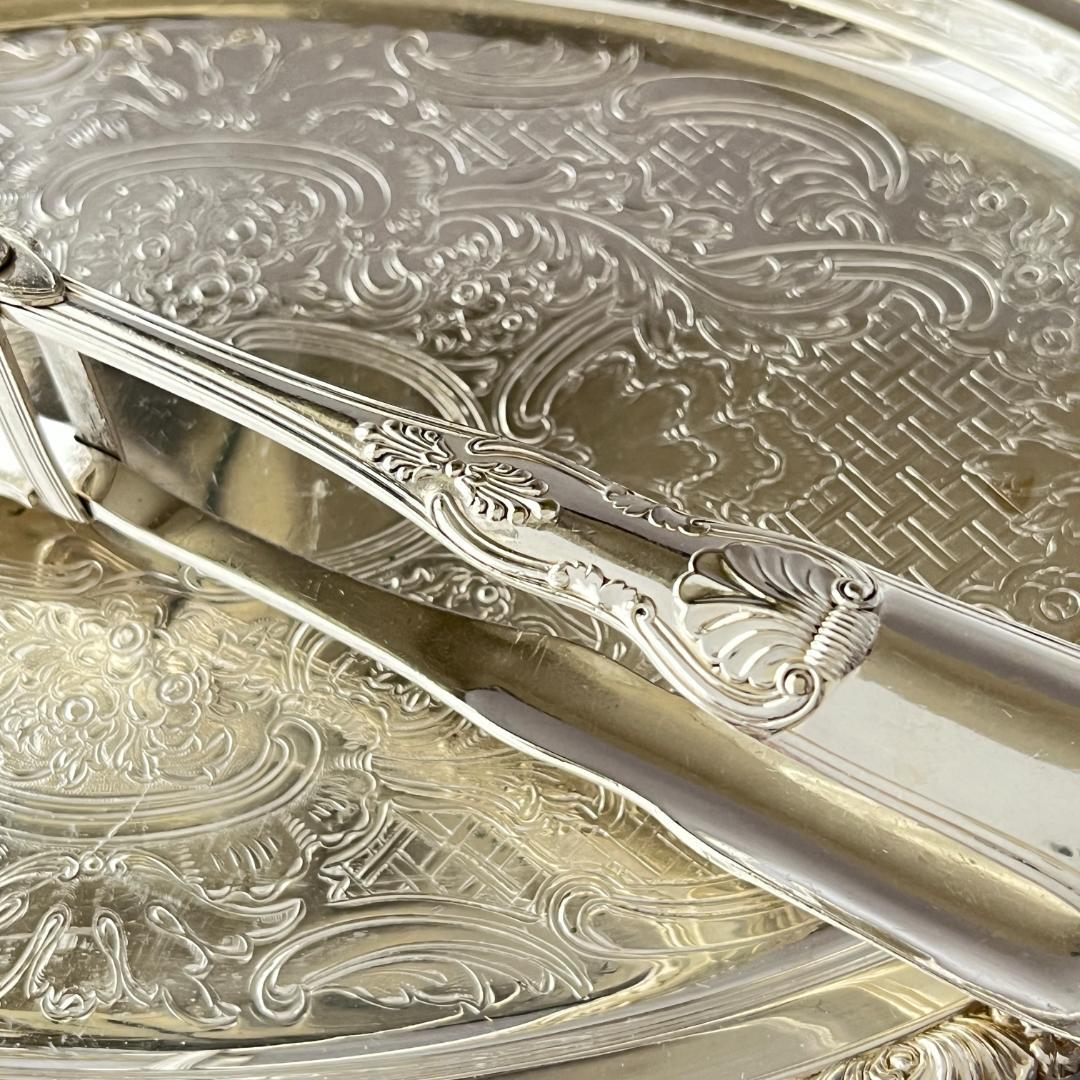 【ELKINGTON & CO】 アスパラガストング キングスパターン 透かし