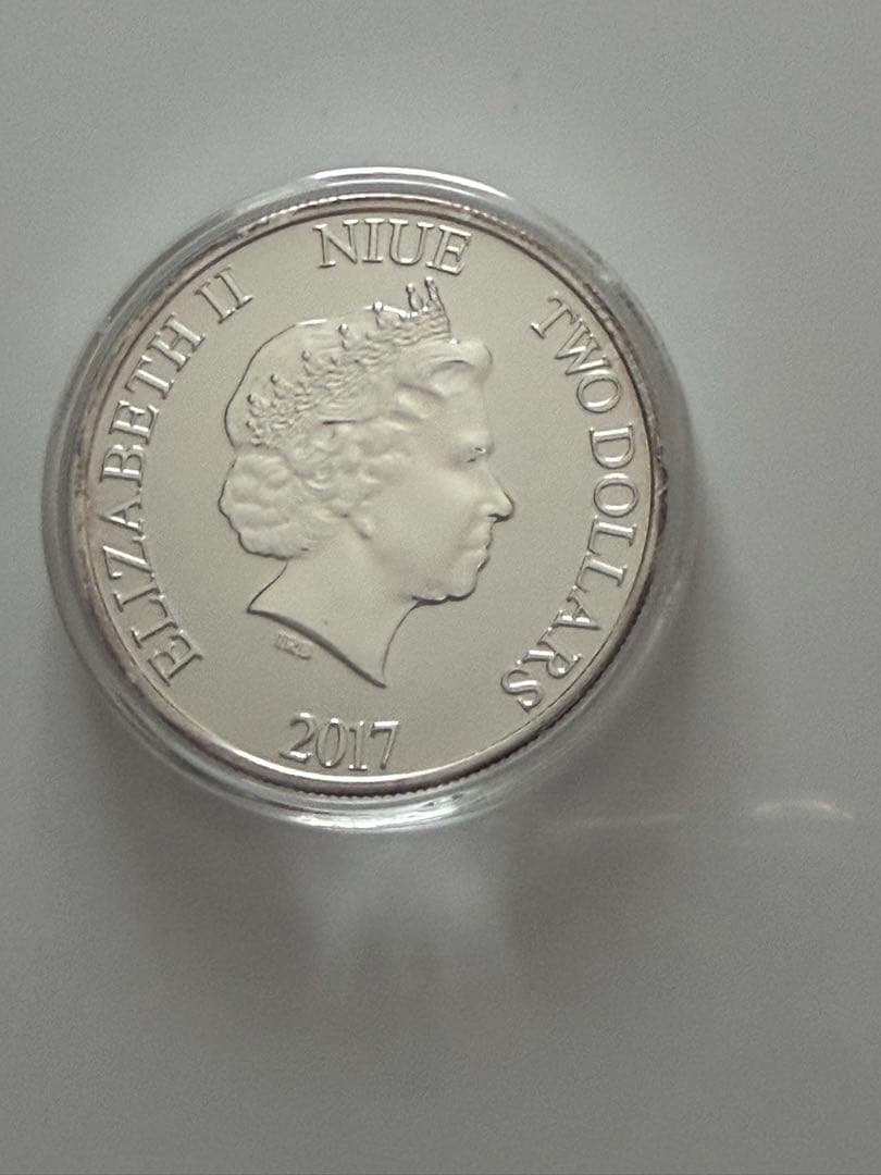 ミッキーマウス　ニウエ　銀貨　1枚