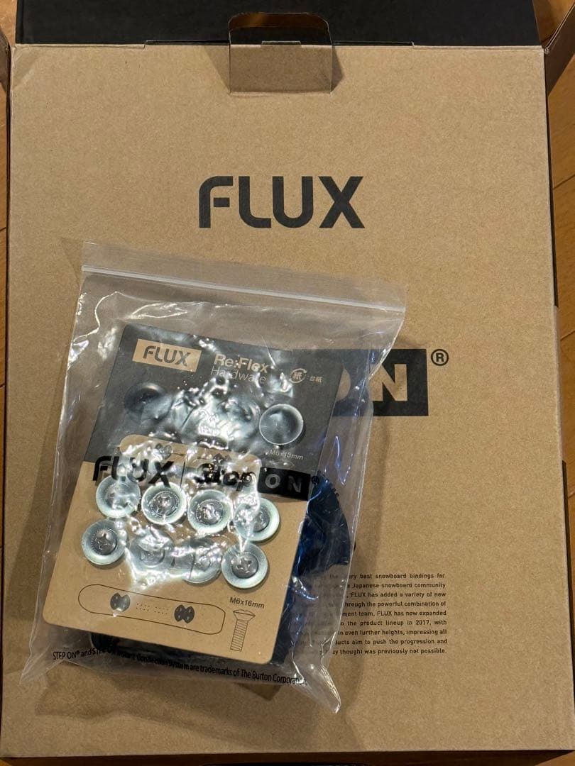 新品 FLUX step on フラックス ステップオン Burtonバートン
