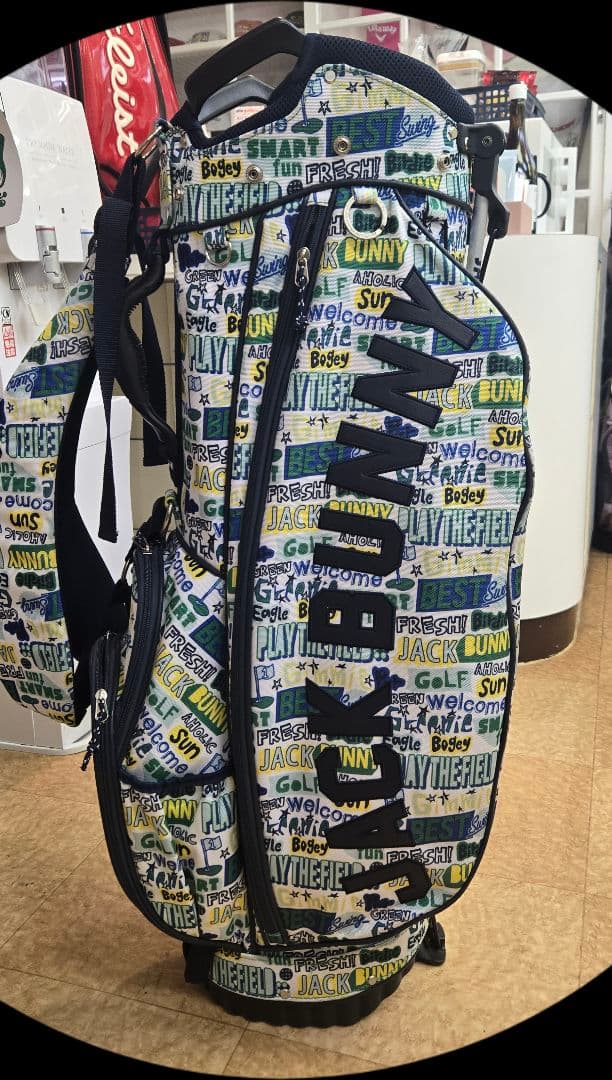 ジャックバニー　野村タケオイラストスタンド式ゴルフバッグ
