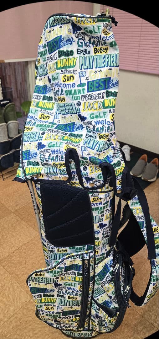 ジャックバニー　野村タケオイラストスタンド式ゴルフバッグ