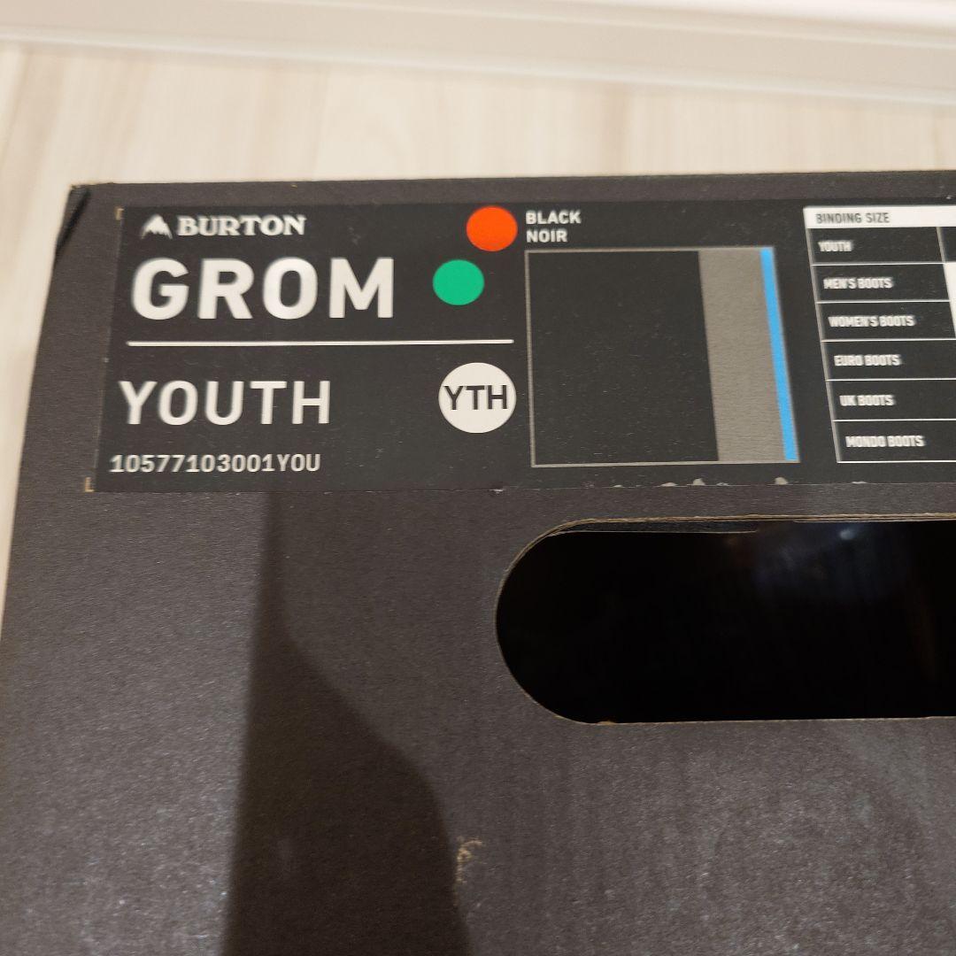 BURTON GROM YOUTH ビンディング ブラック