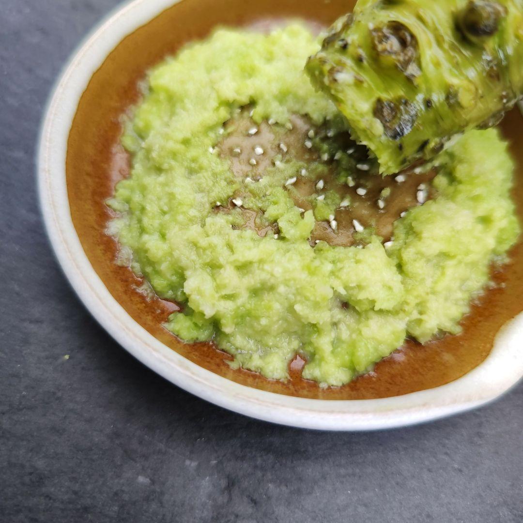 【別注】安曇野産 茎付きわさび 5