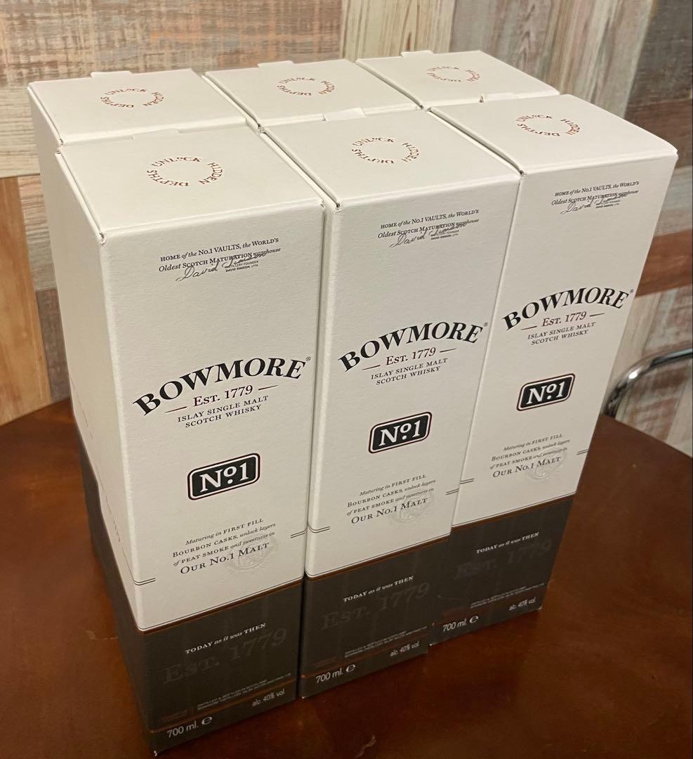 正規品　BOWMORE ボウモアNo1 6本