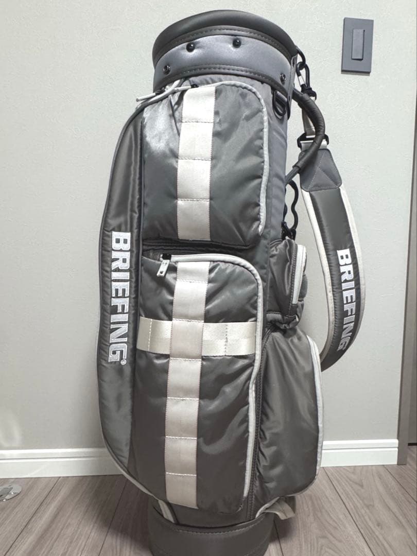 【K.O】ブリーフィング　ゴルフ　キャディバッグ・ゴルフバッグ　セット
