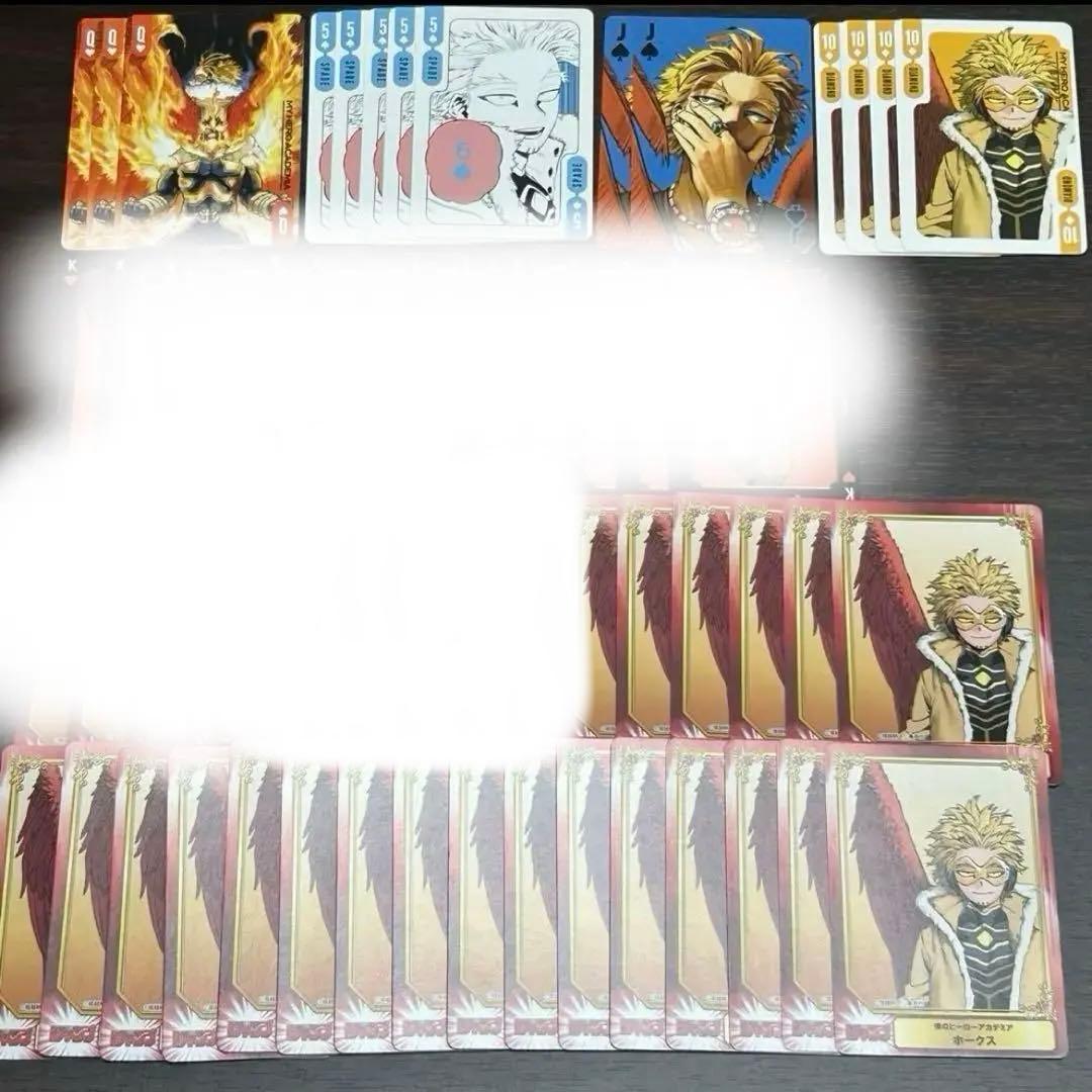 ヒロアカ ホークス 37枚 まとめ売り 箔押し トランプ SCFカード