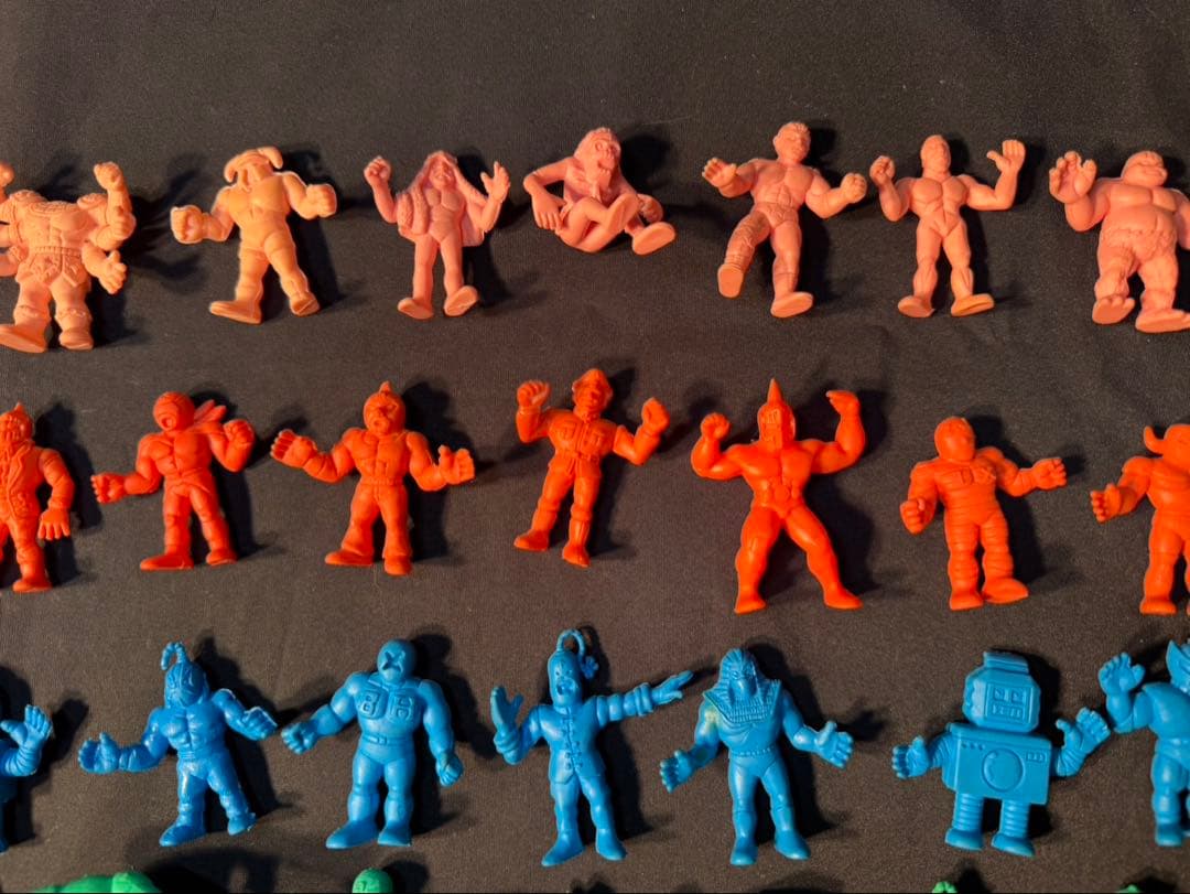 キン肉マン　キン消し　消しゴム　100体　当時物　まとめ売り　フィギュア