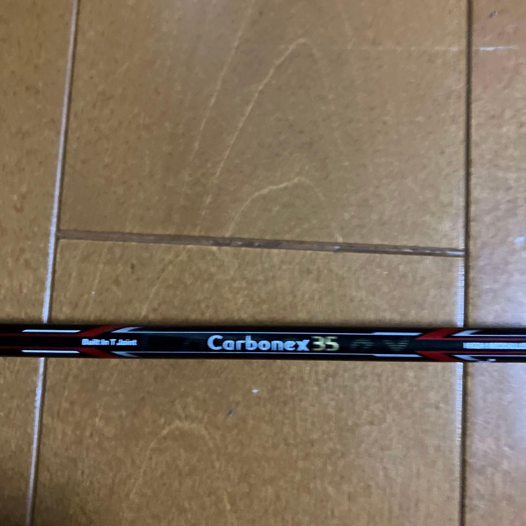 希少廃番バドミントンラケット Carbonex 35 2本セット