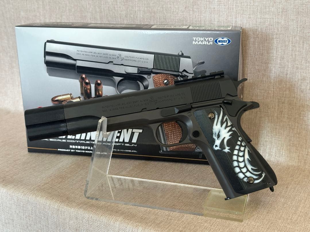 東京マルイエアコキガバメント 3Dプリントフルカスタム