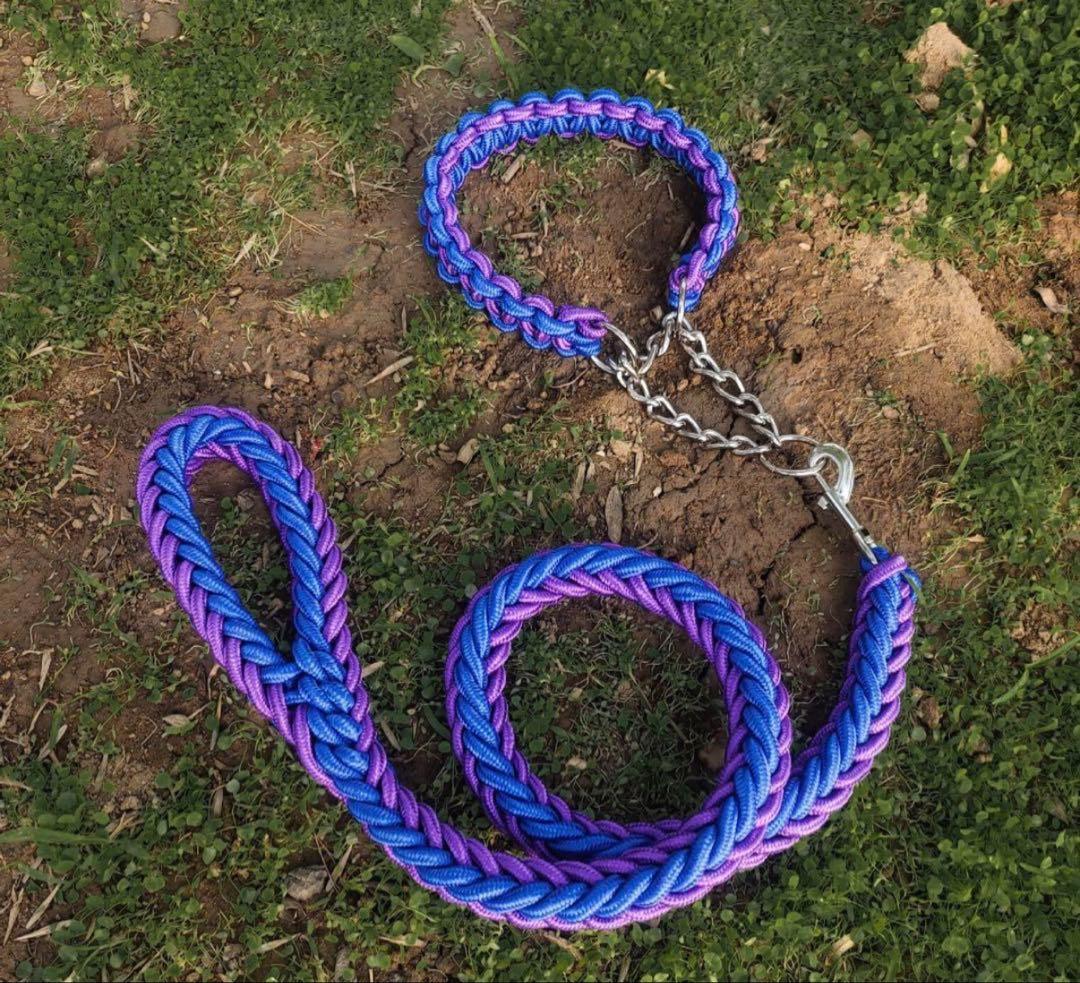 ハーフチョーク＆リードセット 首輪