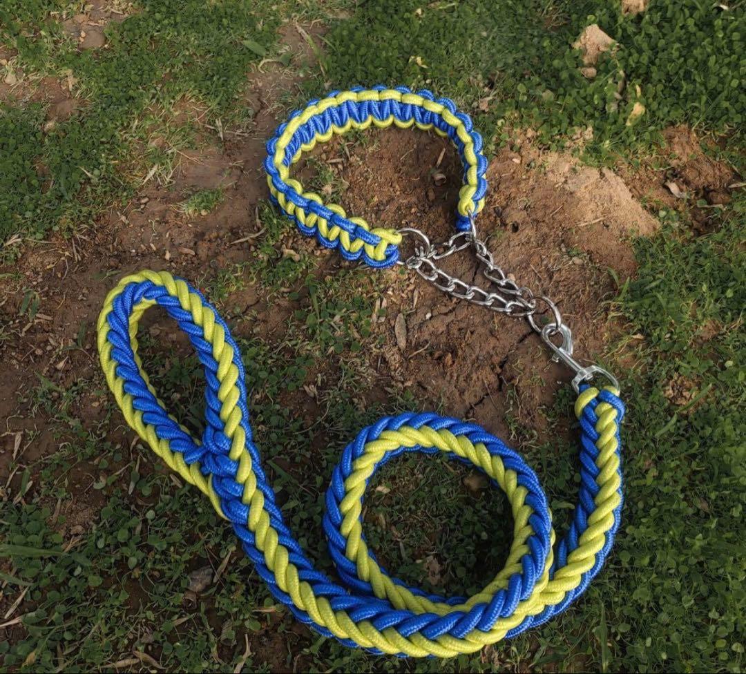 ハーフチョーク＆リードセット 首輪