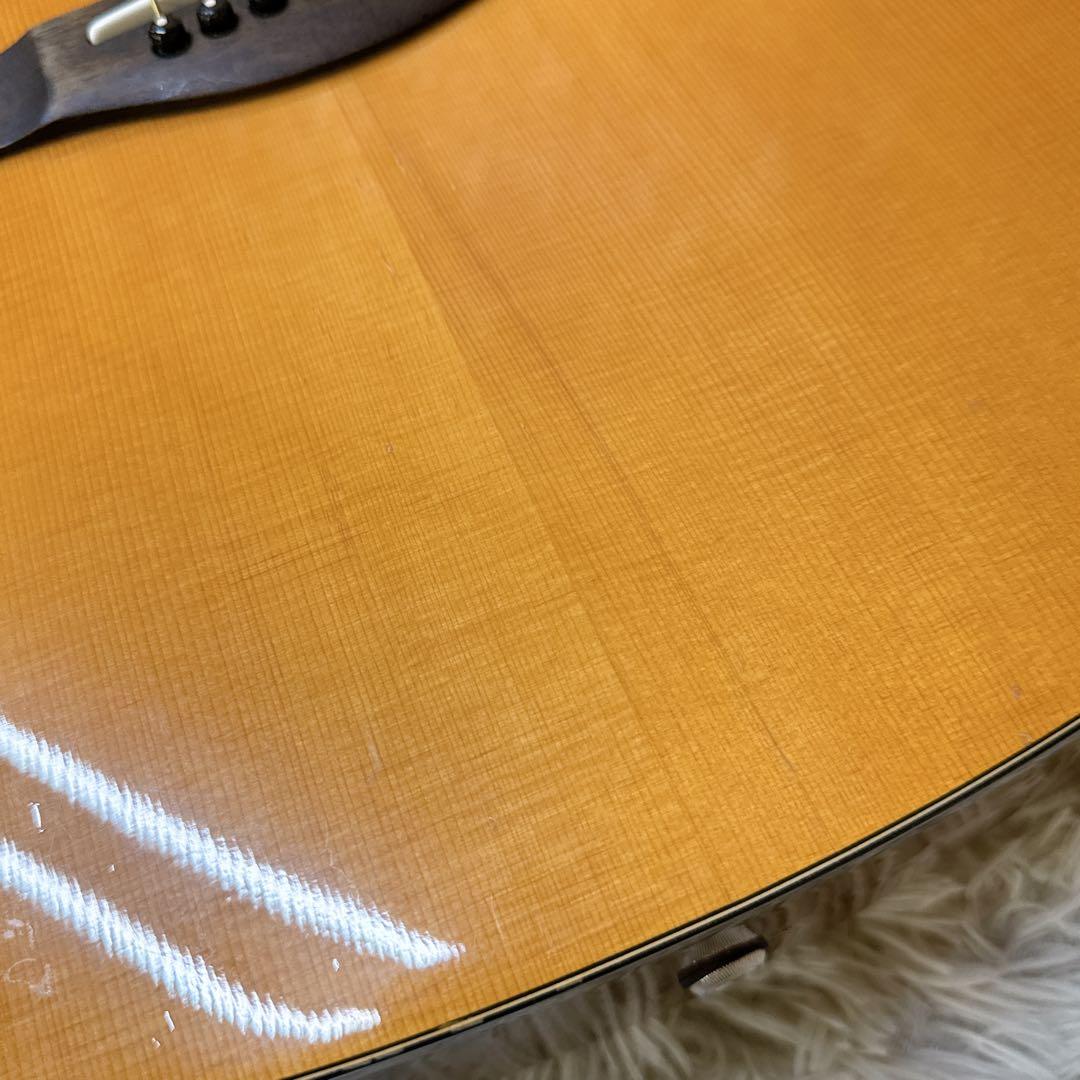 YAMAHA FGX-512SJ 赤ラベル エレアコ スプルース単板トップ！