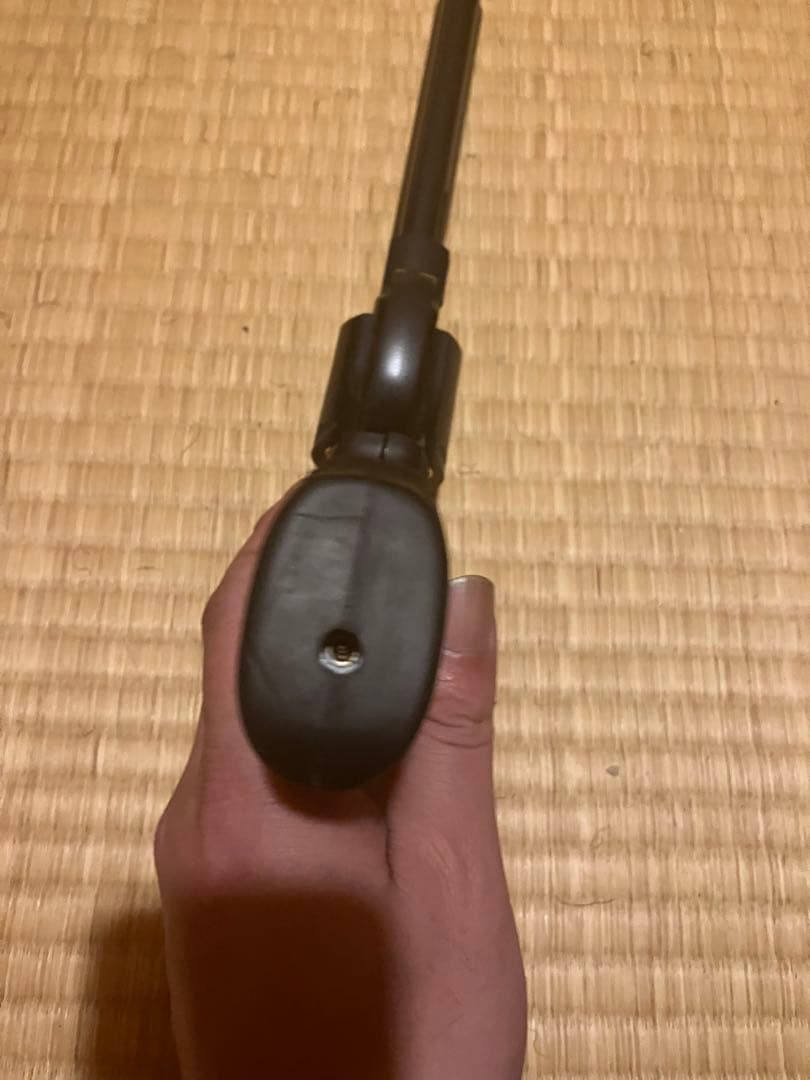 値下げ　絶版　マルイ　ガスリボルバー パイソン357 6inch スコープ付