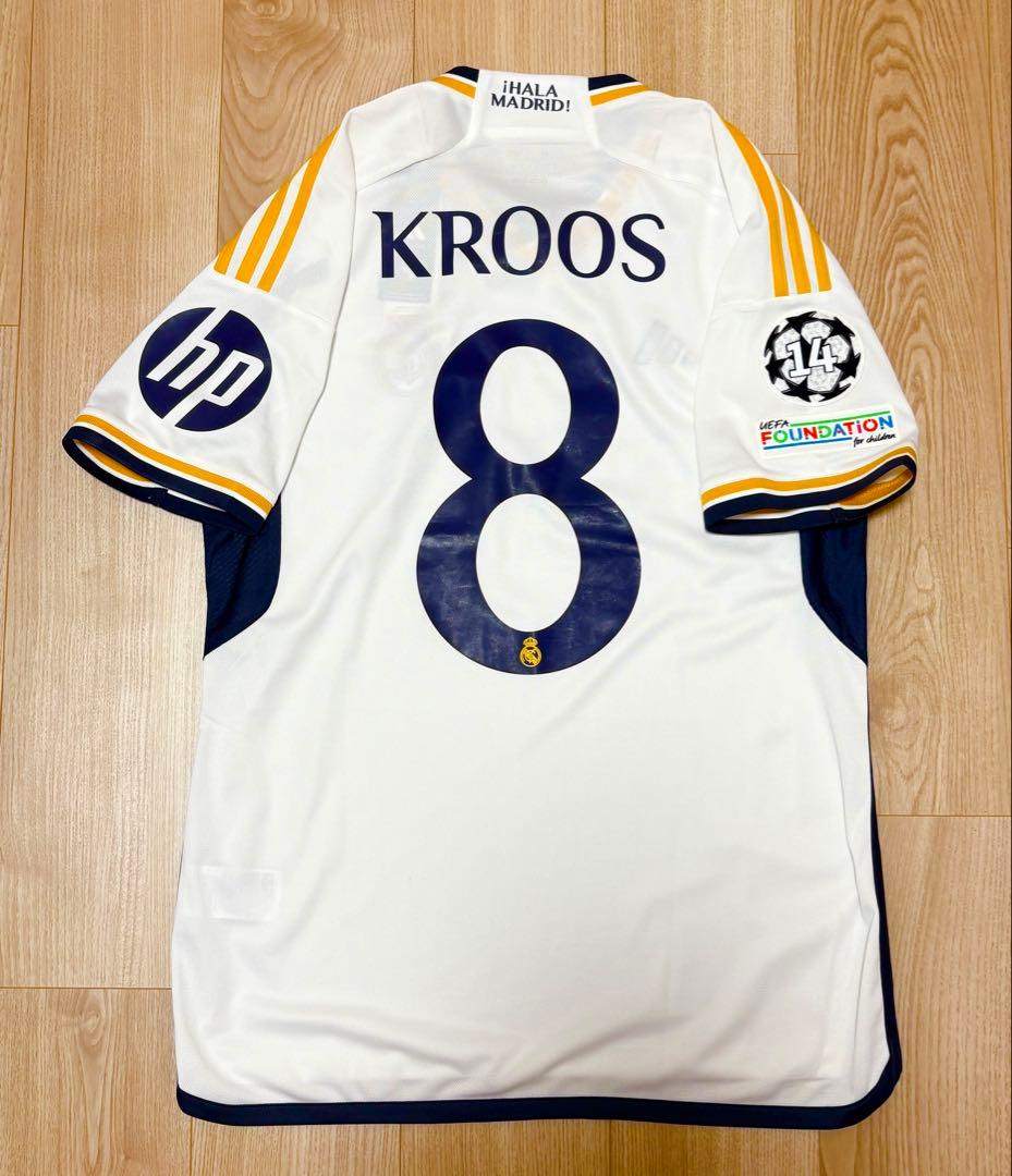 【タグ付き正規品】レアルマドリード2023/24クロース ホーム CL決勝