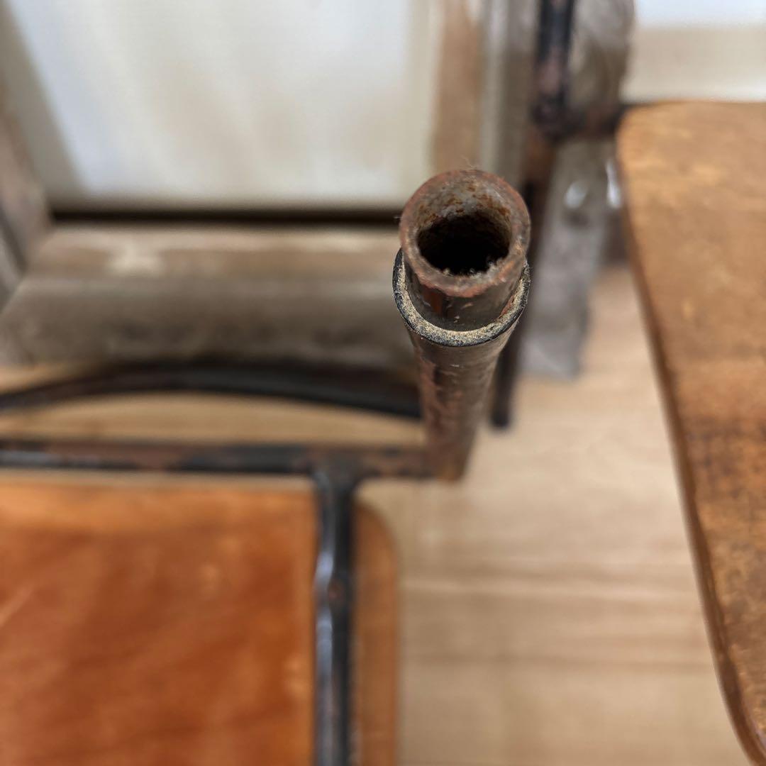 懐かしい幼稚園の椅子2脚セットアンティーク