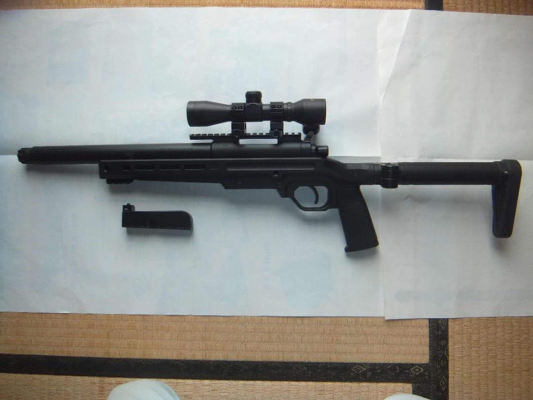 東京マルイVSR ONE スナイパーライフル ブラック 4x32スコープ付