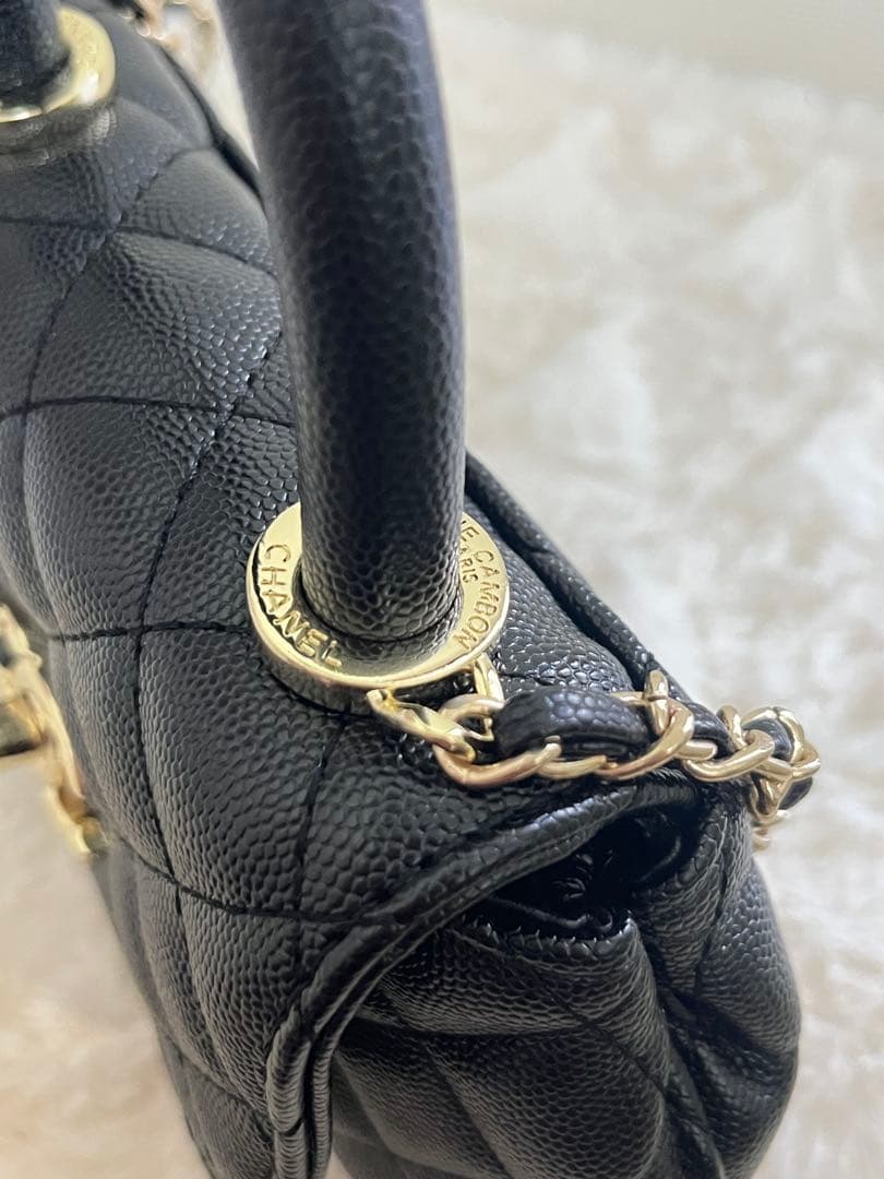 【限定値下げ】CHANEL ノベルティ ショルダーバッグ トップハンドルブラック