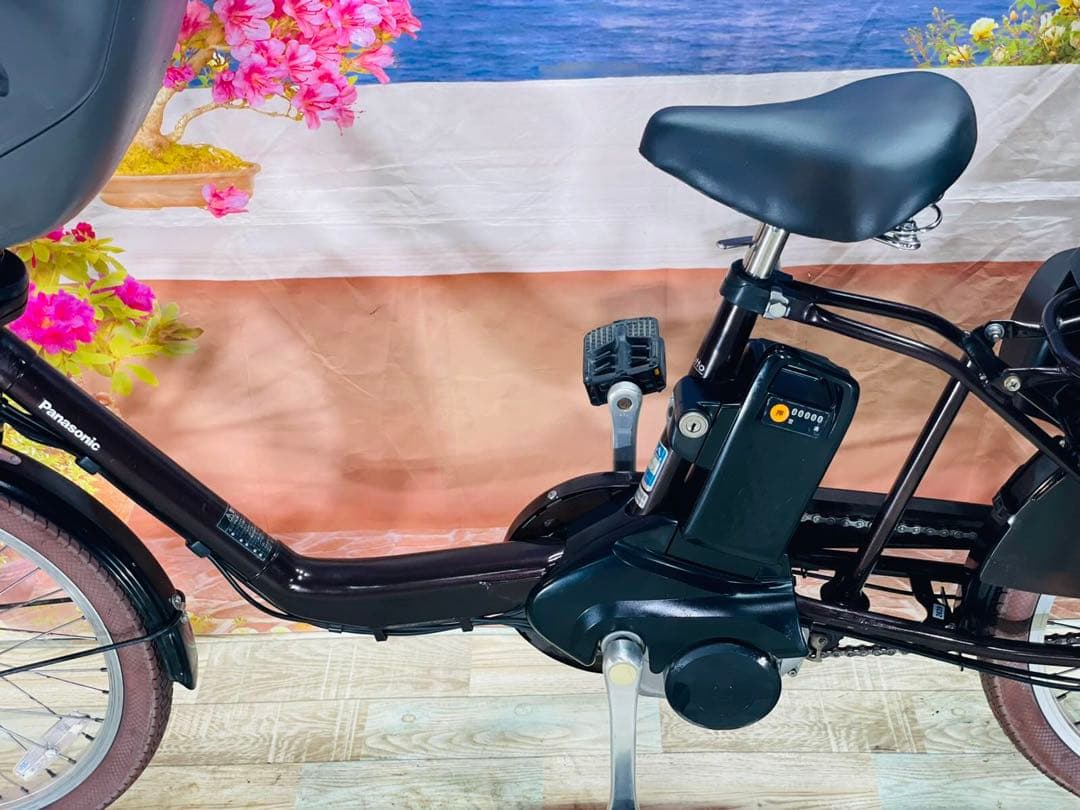 大人気ギュットCOMBIシート⭐️12AHパナソニック子供乗せ電動自転Y2639