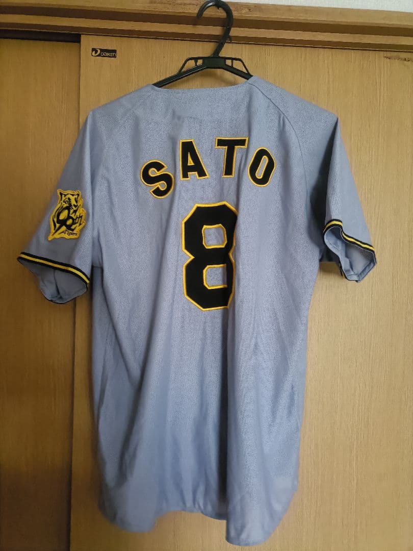 阪神タイガース 佐藤輝明 サトテル ビジターユニフォーム 90周年