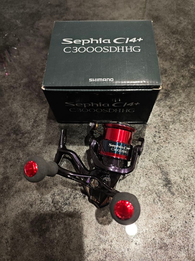 シマノ 17セフィア CI4+ C3000SDHHG カスタム済 エギング