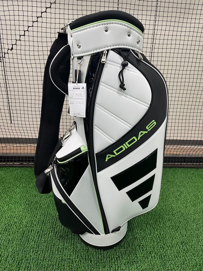新品 アディダス 軽量キャディバッグ