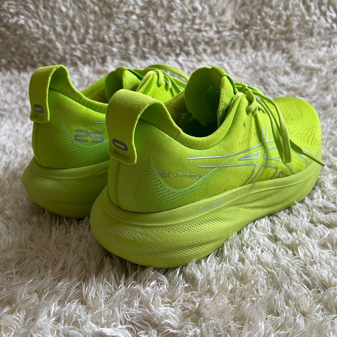 asics/アシックス/PUREGEL/蛍光/イエローグリーン