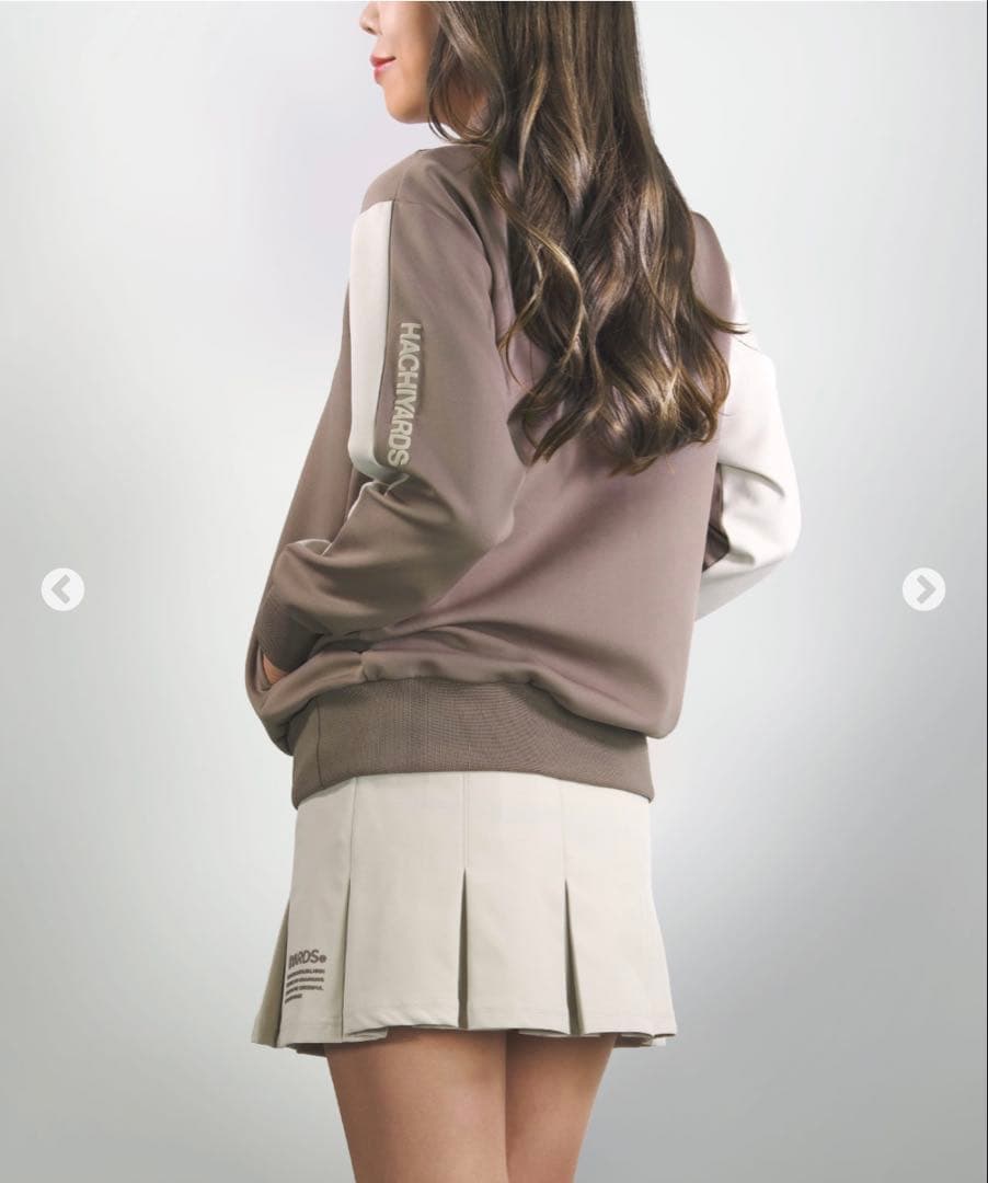 美品／ハチヤーズ裏起毛モックネック・プルオーバー／Mサイズ