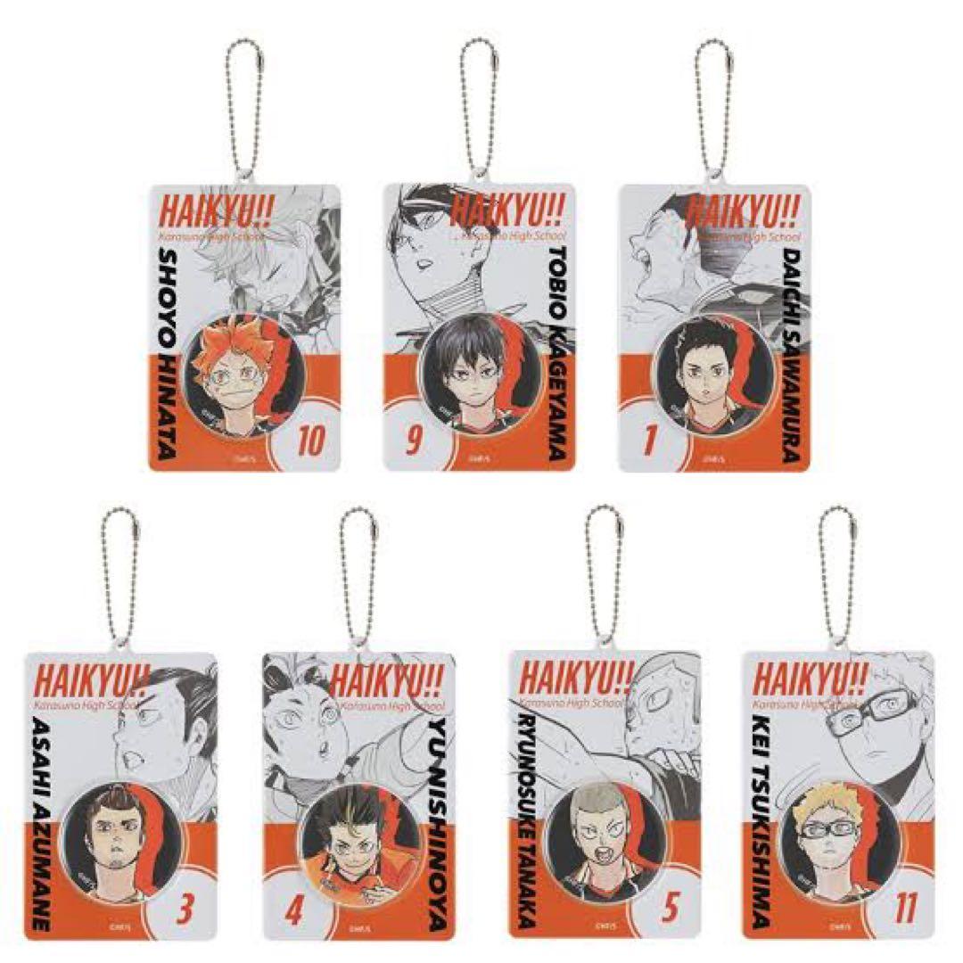 ハイキュー 缶バッジ&特製ホルダーコレクション