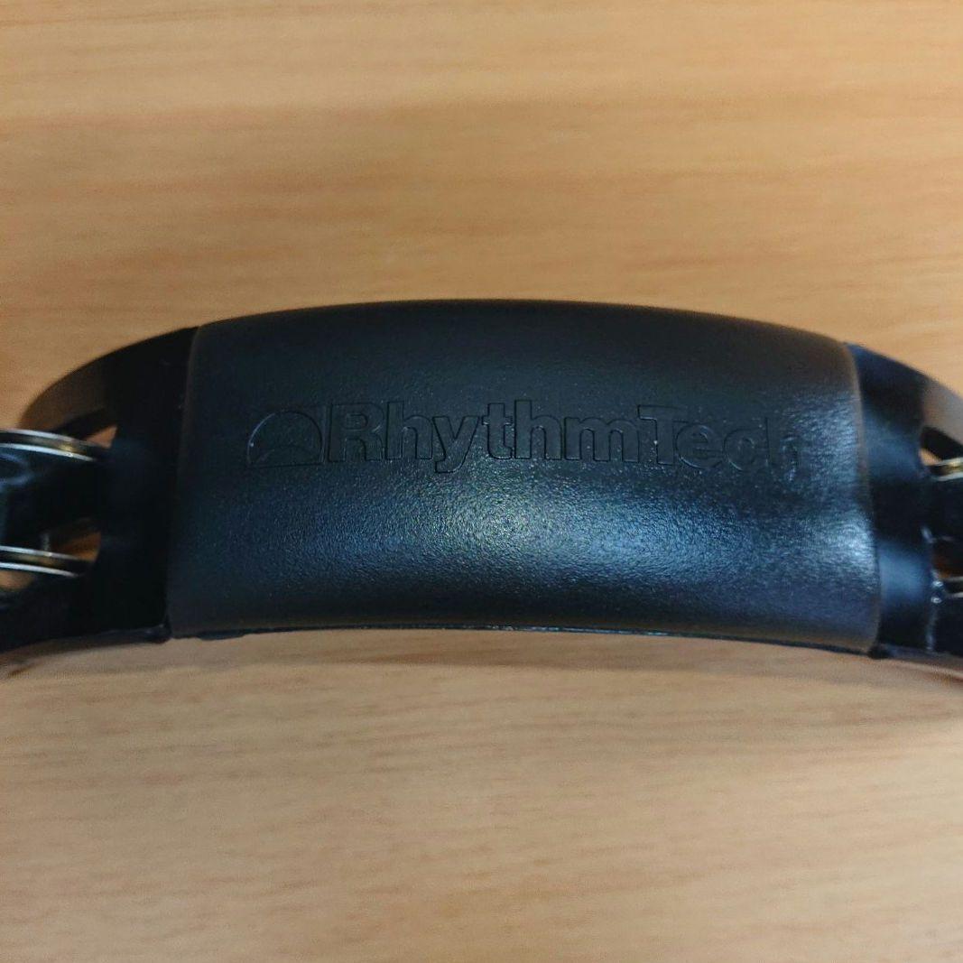 RhythmTech リズムテック RT1010 ニッケル2連タンバリン黒 楽器