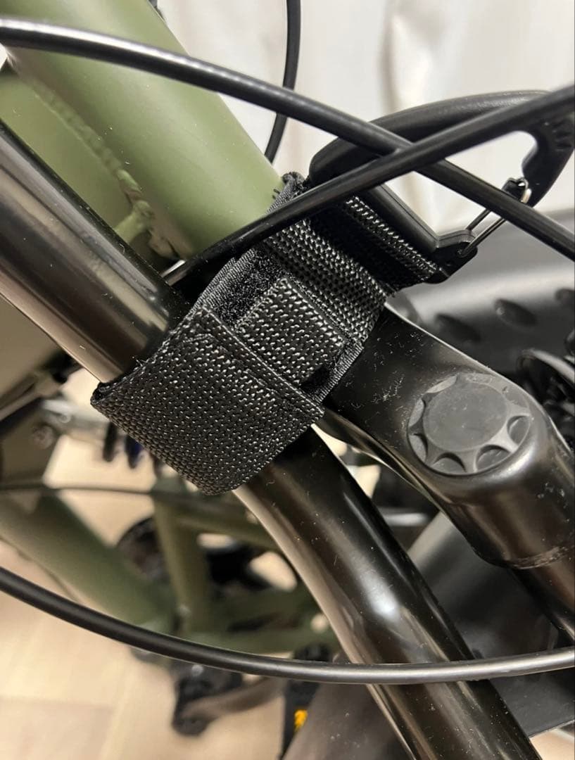 THREE STONE 折りたたみ自転車 オリーブグリーン